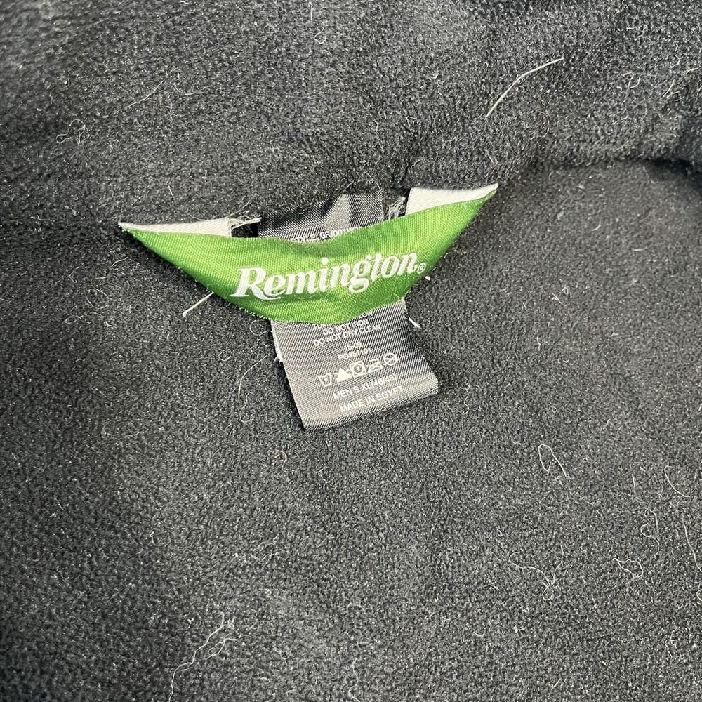 Remington Mossy Oak Camo Fleece Brown Jacket Men’s XL Hunting Full Zip Outdoor - Picture 5 of 12
